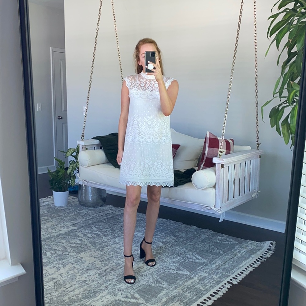 White dress